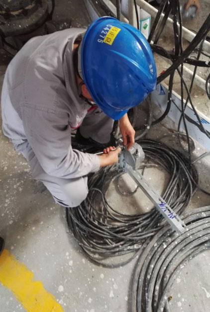 固定式燃?xì)鈭?bào)警器安裝現(xiàn)場圖 固定式燃?xì)鈭?bào)警器安裝現(xiàn)場圖