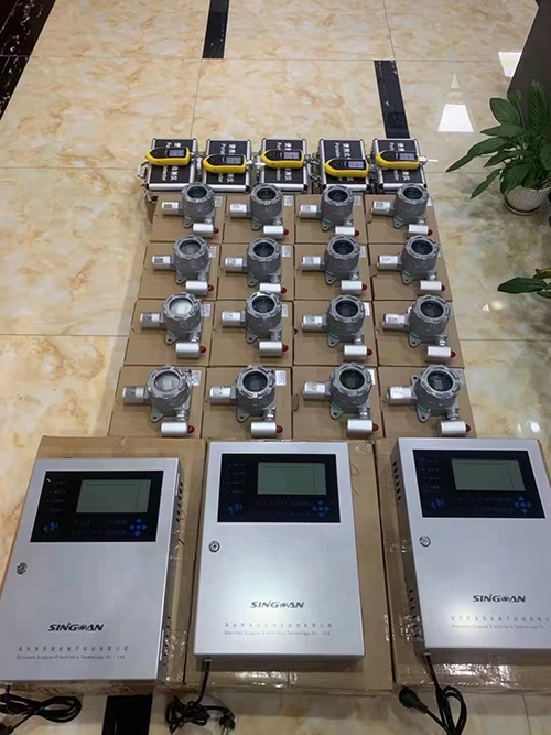 可燃?xì)怏w檢測儀出貨實(shí)拍