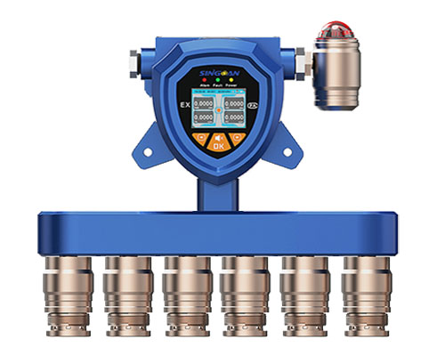 固定式六合一氣體檢測儀 固定式六合一氣體檢測儀