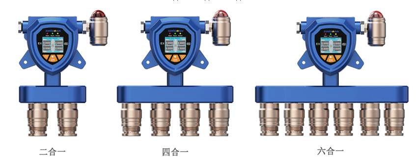 固定式六合一氣體檢測儀 固定式六合一氣體檢測儀