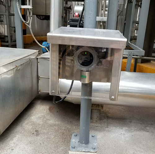 氣體檢測(cè)儀安裝現(xiàn)場(chǎng)圖