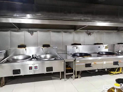 廚房燃?xì)鈭?bào)警器安裝方案現(xiàn)場圖