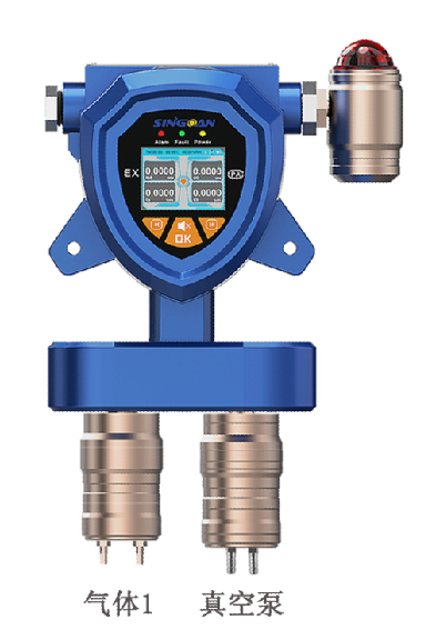 固定一體泵吸式正庚烷氣體檢測儀探頭 固定一體泵吸式正庚烷氣體檢測儀探頭