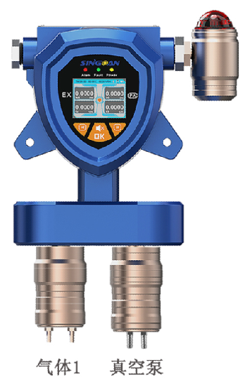 固定一體泵吸式丙酮醛傳感器探頭 固定一體泵吸式丙酮醛傳感器探頭