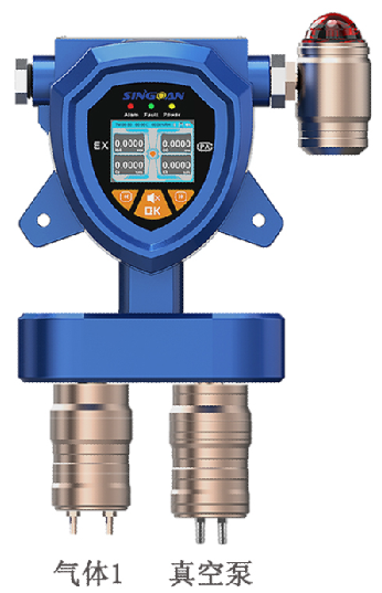 固定一體泵吸式六氟化鎢氣體傳感器探頭 固定一體泵吸式六氟化鎢氣體傳感器探頭