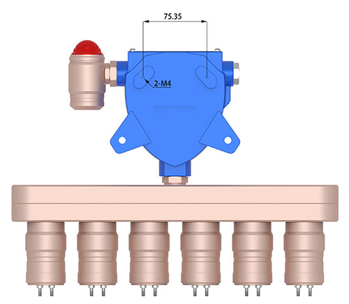 一體泵吸式二氯二氫硅氣體探測(cè)器 一體泵吸式二氯二氫硅氣體探測(cè)器