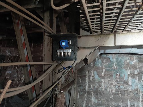 地下管廊氣體檢測儀現(xiàn)場圖