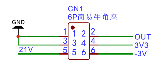 PID氣體傳感器接口定義圖