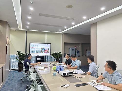 贛州市應急管理局徐明來訪深國安