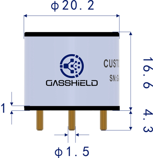 英國(guó)氣盾H2S硫化氫傳感器