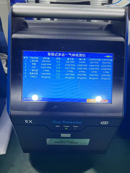 手提式多種氣體檢測儀