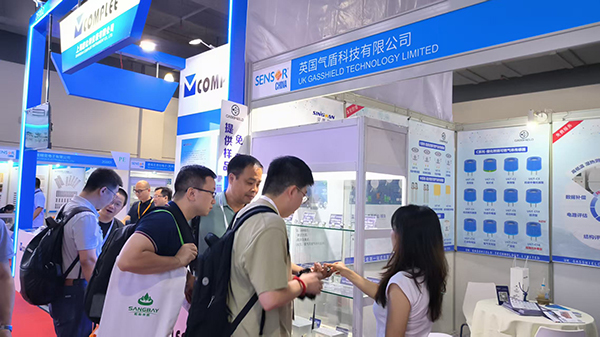 英國氣盾可燃?xì)怏w傳感器展位